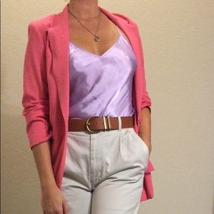 Coral blazer